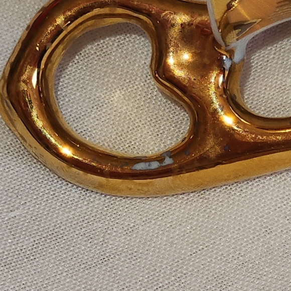 24Kt Gold Trim Footed Demi Tasse and Saucer - Picture 11 of 11